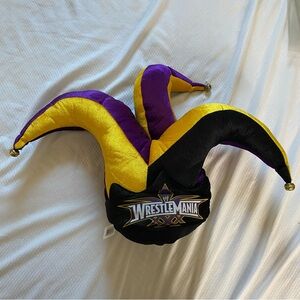 Jester Hat Costume for Kids - Black, Purple, and Yellow